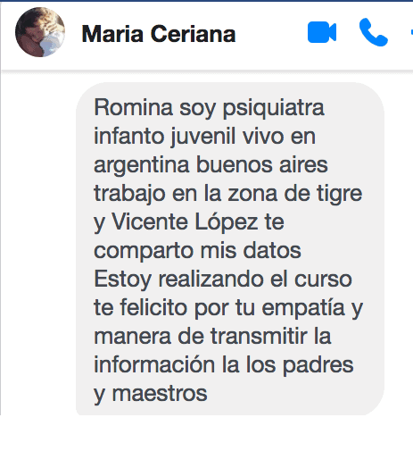 Testimonio Vivir Feliz Maria Ceriana