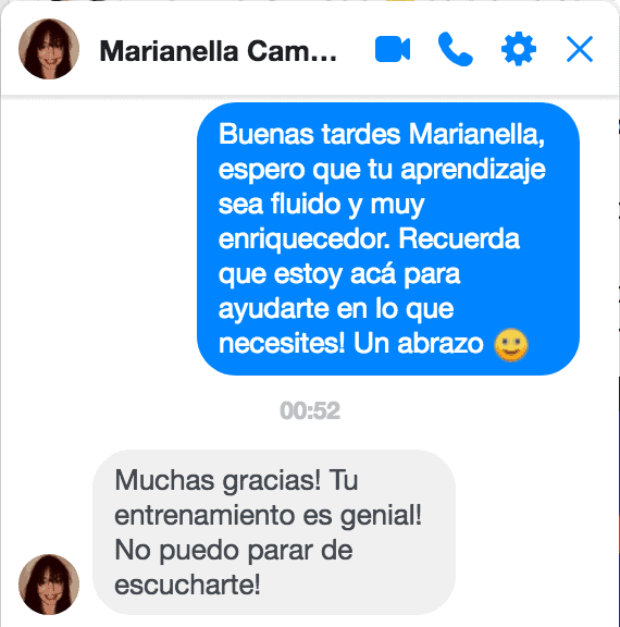 Testimonio Vivir Feliz Marianella